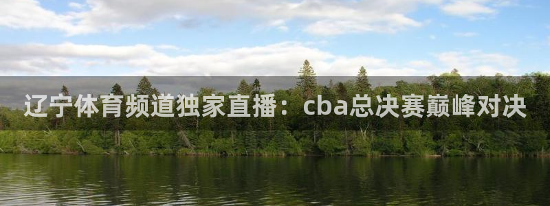 辽宁体育频道独家直播：cba总决赛巅峰对决